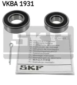 VKBA 1931 SKF Комплект подшипника ступицы колеса VKBA 1931 SKF Комплект подшипника ступицы колеса